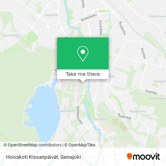 Hoivakoti Kissanpäivät map