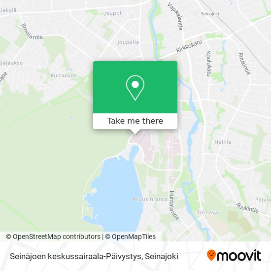 Seinäjoen keskussairaala-Päivystys map