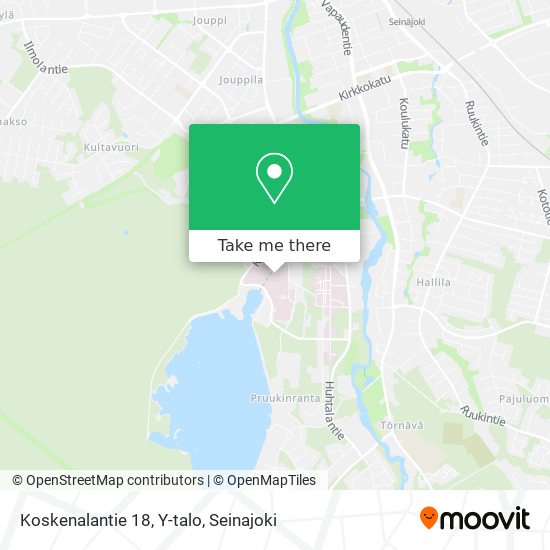 Koskenalantie 18, Y-talo map