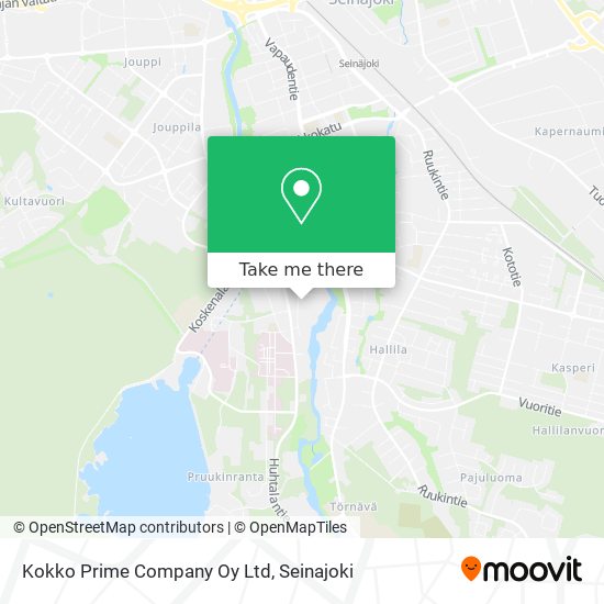 Kokko Prime Company Oy Ltd map