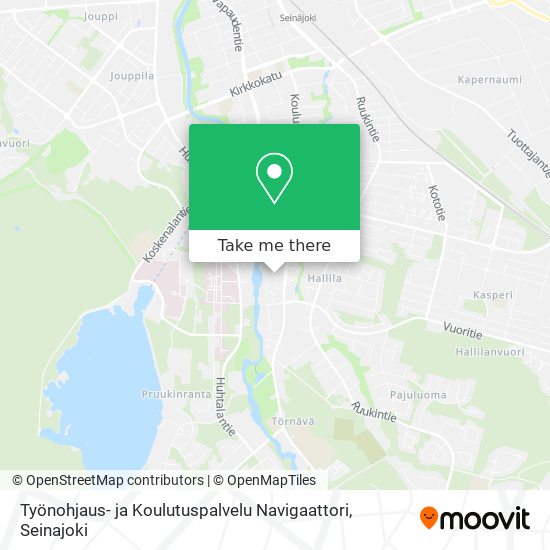 Työnohjaus- ja Koulutuspalvelu Navigaattori map