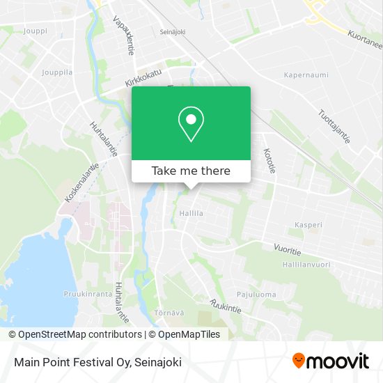 Main Point Festival Oy map