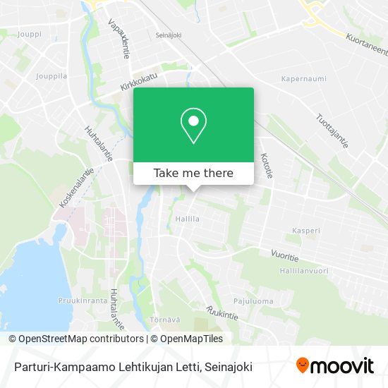 Parturi-Kampaamo Lehtikujan Letti map