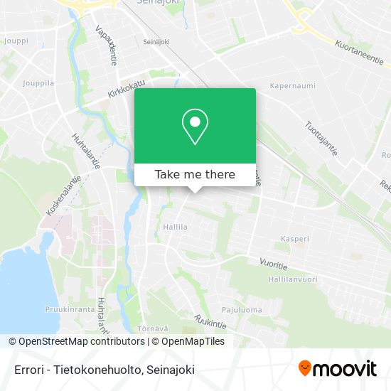 Errori - Tietokonehuolto map