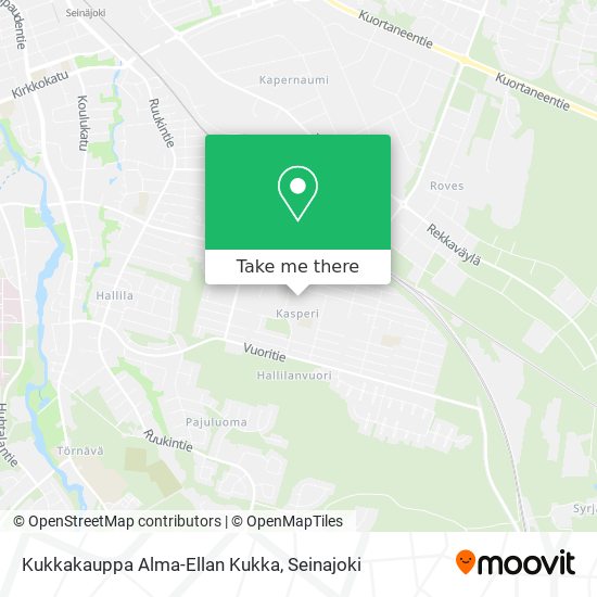 Kukkakauppa Alma-Ellan Kukka map