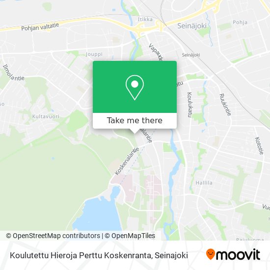 Koulutettu Hieroja Perttu Koskenranta map