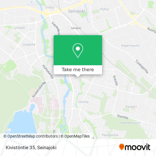 Kivistöntie 35 map