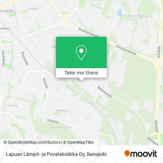 Lapuan Lämpö- ja Poratekniikka Oy map