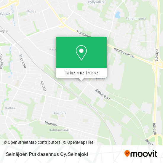Seinäjoen Putkiasennus Oy map