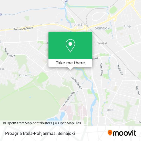 Proagria Etelä-Pohjanmaa map
