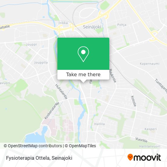 Fysioterapia Ottela map