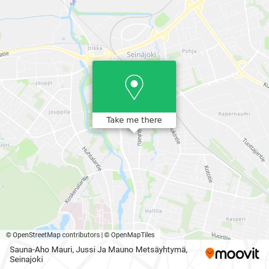 Sauna-Aho Mauri, Jussi Ja Mauno Metsäyhtymä map