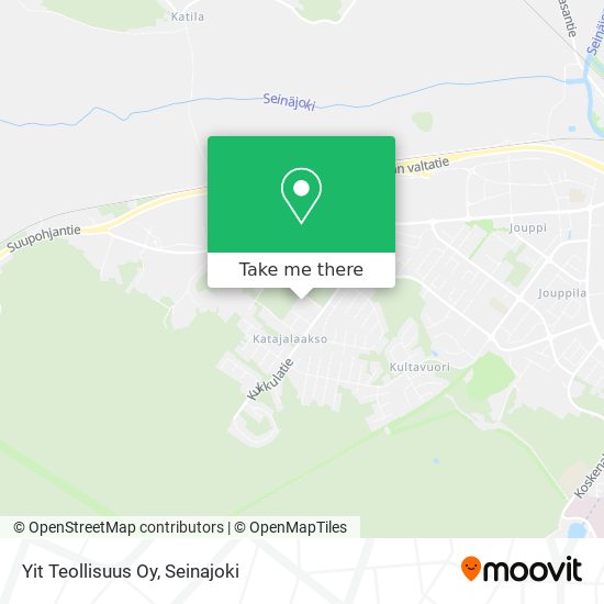 Yit Teollisuus Oy map