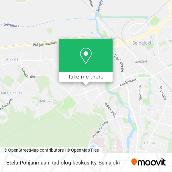 Etelä-Pohjanmaan Radiologikeskus Ky map
