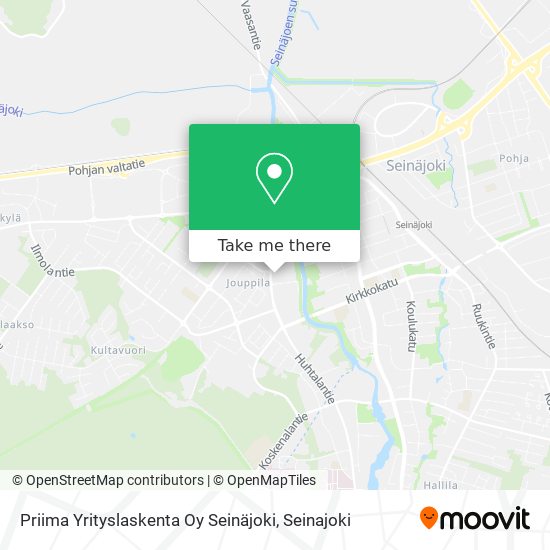 Priima Yrityslaskenta Oy Seinäjoki map