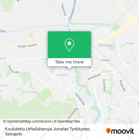 Koulutettu Urheiluhieroja Jonatan Tynkkynen map