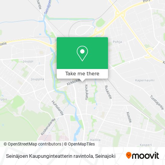 Seinäjoen Kaupunginteatterin ravintola map