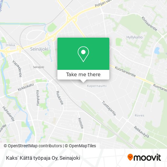 Kaks' Kättä työpaja Oy map