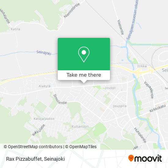 Rax Pizzabuffet map