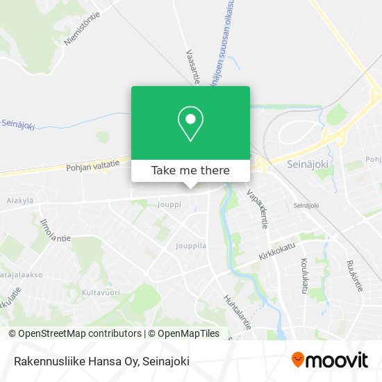 Rakennusliike Hansa Oy map
