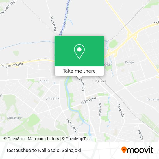 Testaushuolto Kalliosalo map