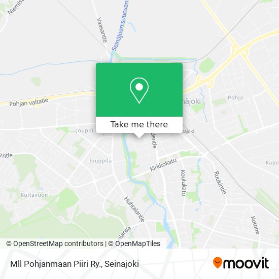Mll Pohjanmaan Piiri Ry. map