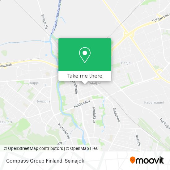 Compass Group Finland map
