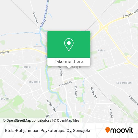 Etelä-Pohjanmaan Psykoterapia Oy map