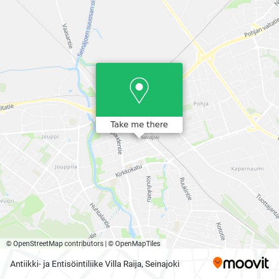 Antiikki- ja Entisöintiliike Villa Raija map
