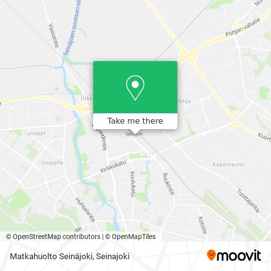 Matkahuolto Seinäjoki map