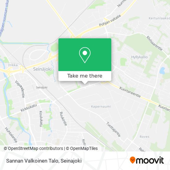 Sannan Valkoinen Talo map