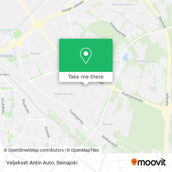 Veljekset Antin Auto map