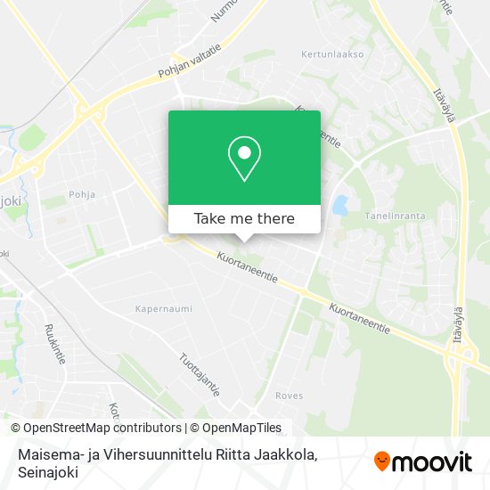 Maisema- ja Vihersuunnittelu Riitta Jaakkola map