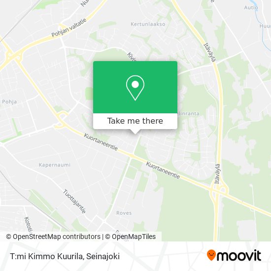T:mi Kimmo Kuurila map