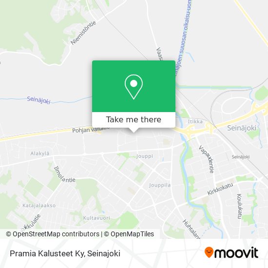 Pramia Kalusteet Ky map