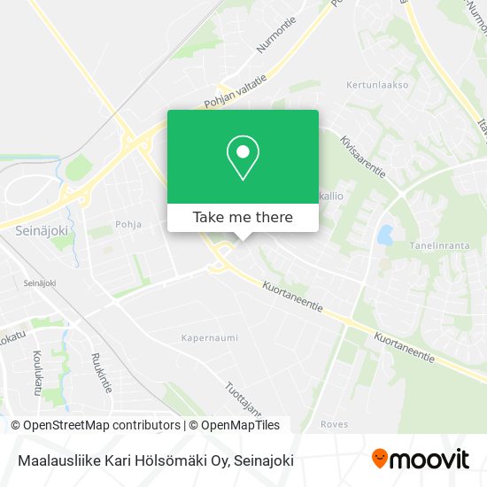 Maalausliike Kari Hölsömäki Oy map