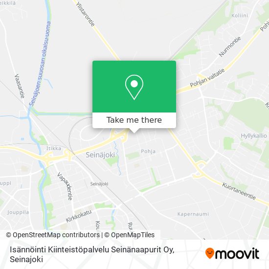 Isännöinti Kiinteistöpalvelu Seinänaapurit Oy map
