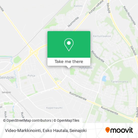 Video-Markkinointi, Esko Hautala map