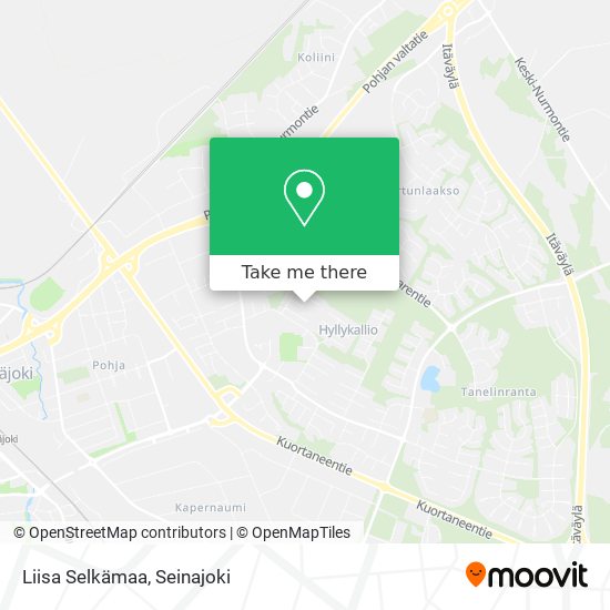 Liisa Selkämaa map