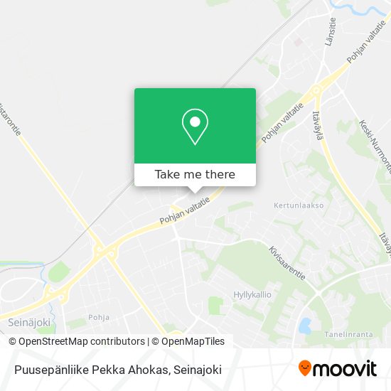 Puusepänliike Pekka Ahokas map