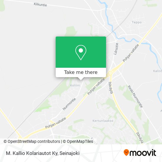 M. Kallio Kolariautot Ky map