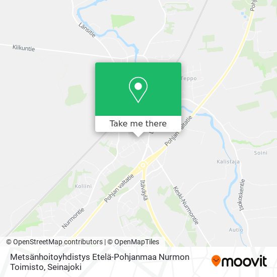 Metsänhoitoyhdistys Etelä-Pohjanmaa Nurmon Toimisto map