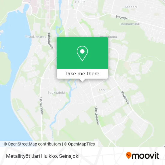 Metallityöt Jari Hulkko map