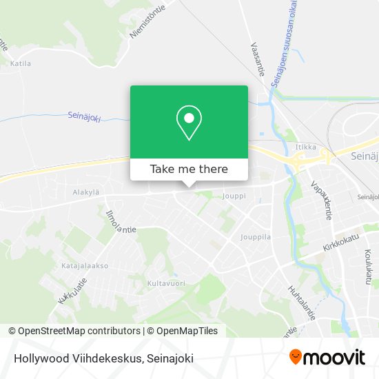 Hollywood Viihdekeskus map