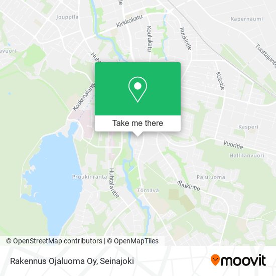 Rakennus Ojaluoma Oy map