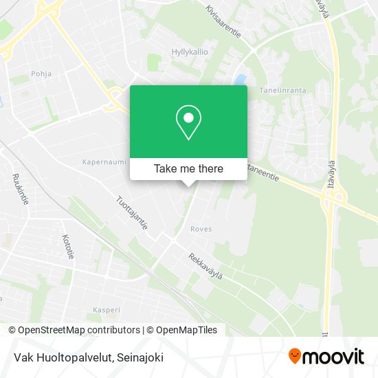 Vak Huoltopalvelut map