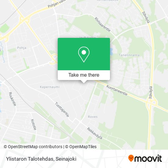 Ylistaron Talotehdas map