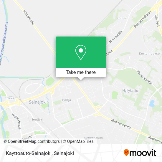 Kayttoauto-Seinajoki map