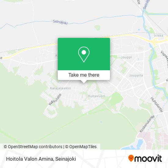 Hoitola Valon Amina map
