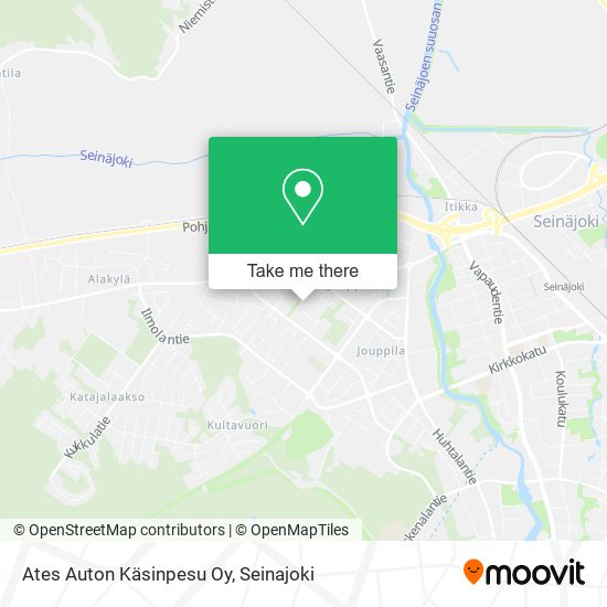 Ates Auton Käsinpesu Oy map